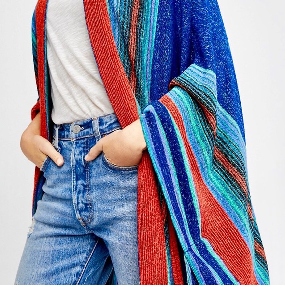 Free People In A Moment Ruana - Picture 2 of 7